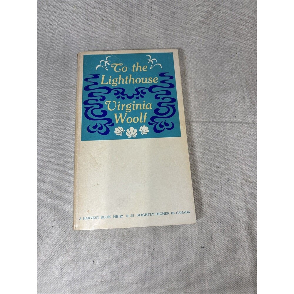 Vintage To the Lighthouse by Virginia Woolf  Harvest PB 1955